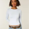 Tricou pentru bebeluși cu mâneci lungi, fără cusături Tricou pentru bebeluși cu mâneci lungi, fără cusături