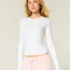 Tricou pentru bebeluși cu mâneci lungi, fără cusături Tricou pentru bebeluși cu mâneci lungi, fără cusături