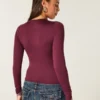 Tricou pentru bebeluși cu mâneci lungi, fără cusături Tricou pentru bebeluși cu mâneci lungi, fără cusături