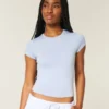 Tricou pentru bebeluși din țesătură moale, elastică, fără cusături Tricou pentru bebeluși din țesătură moale, elastică, fără cusături