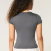 Tricou pentru bebeluși din țesătură moale, elastică, fără cusături Tricou pentru bebeluși din țesătură moale, elastică, fără cusături
