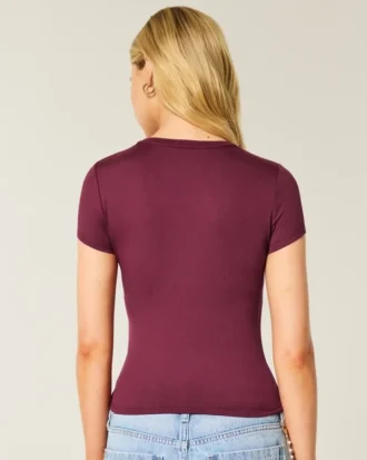 Tricou pentru bebeluși din țesătură moale, elastică, fără cusături