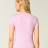 Tricou pentru bebeluși din țesătură moale, elastică, fără cusături Tricou pentru bebeluși din țesătură moale, elastică, fără cusături