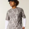 Tricou scurt, gros, cu imprimeu camuflaj Tricou scurt, gros, cu imprimeu camuflaj