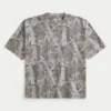 Tricou scurt, gros, cu imprimeu camuflaj Tricou scurt, gros, cu imprimeu camuflaj