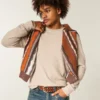 Tricou termic cu mâneci lungi și croi lejer Tricou termic cu mâneci lungi și croi lejer