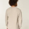 Tricou termic cu mâneci lungi și croi lejer Tricou termic cu mâneci lungi și croi lejer