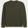 Tricou termic cu mâneci lungi și croi lejer Tricou termic cu mâneci lungi și croi lejer