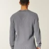 Tricou termic cu mâneci lungi și croi lejer Tricou termic cu mâneci lungi și croi lejer