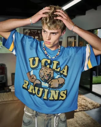 Universitatea din California, Los Angeles, tricou de fotbal cu grafică Bruins
